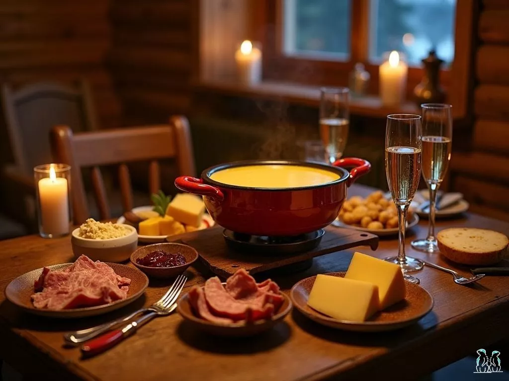 Fondue royale : quand fromage et champagne se rencontrent