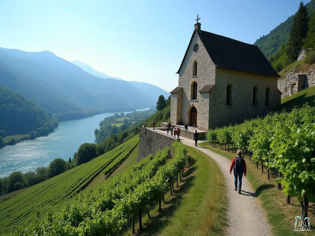 La Chapelle Villars : de magnifiques paysages et villages au bord du rhône
