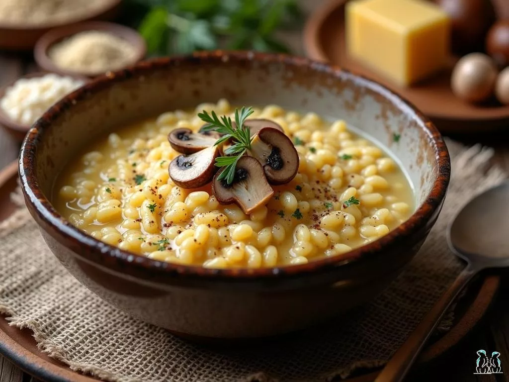 Risotto aux marrons : recette automnale crémeuse et boisée