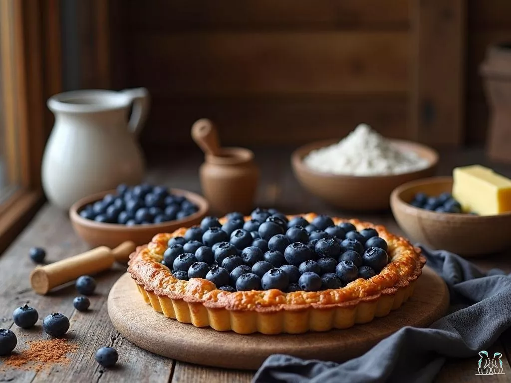Tarte aux myrtilles de Savoie : la recette incontournable de l’été