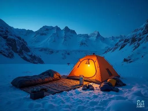 Bivouac hivernal : guide pour une nuit givrée