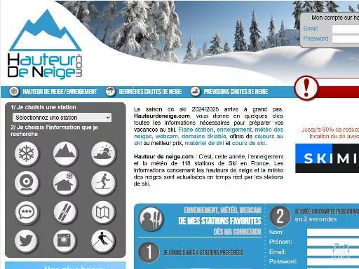 HauteurDeNeige.com : le bon plan pour suivre l’enneigement (et plus encore) ?