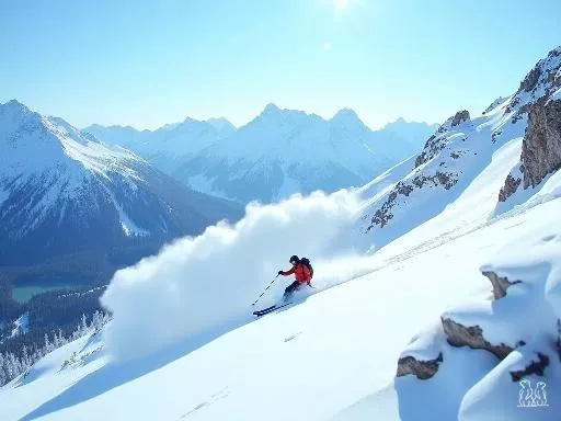 Ski pente raide : adrénaline et engagement