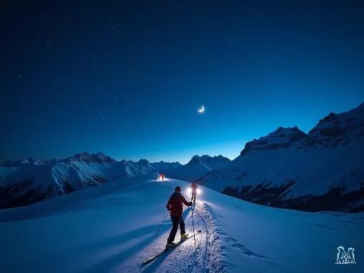 Ski de rando nocturne : sensations et sécurité