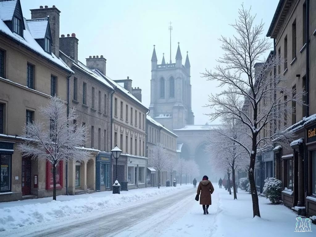 Quand la neige surprend Poitiers : le phénomène insolite à l’œuvre