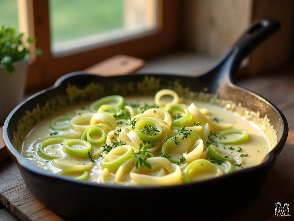 Recette fondue de poireaux simple et rapide